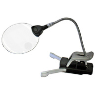 SAFE 4665 Tisch-Leucht-Lupe 2x / 4x - Pinzetten, Lupen, Mikroskope