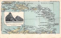 Sainte Lucie / 05 - Map - St. Lucia