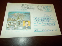 B712   Romania Busta Esporazione Rumena In Regione Polare - Postmark Collection