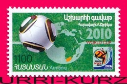 ARMENIA 2010 Sports Football Soccer FIFA World Cup Championship South Africa 1v Mi 718 MNH - 2010 – Sud Africa