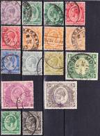 Kenya And Uganda 1922-27 Lot 1 King George V. Definitives Used O, I Sell My Collection! - Kenya & Ouganda