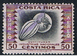 COSTA 44 // Y&T 230 AÉRIEN // 1954 - Costa Rica