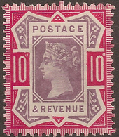 GB 1897 10d QV SG 210b HM #ARP146 - Unused Stamps