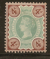 GB 1897 4d QV SG 205 HM #ARP142 - Ungebraucht