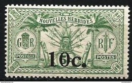 New Hebrudes  - 1920 Surcharge 10c/5c MNH ** - Neufs