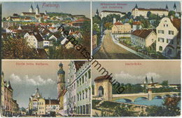 Freising - Münchner Strasse - Rathaus - Verlag Gebr. Metz Tübingen - Freising