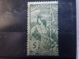 SUISSE 1900 , 25 E Anniversaire UPU , Yvert No 86, 5 C Vert , Neuf * MH TB Cote 30e - Ungebraucht