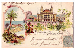 3965 - Monaco - Monte-Carlo - Souvenir De Monte-Carlo - Künzli Frères à Zurich - N°189 - - Monte-Carlo