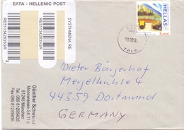 GRECE TOLO REGISTRED MAIL  HELLAS  (GEN190185) - Lettres & Documents