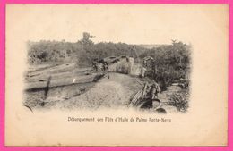 Afrique - Porto Novo - Débarquement Des Fûts D'Huile De Palme - Benin