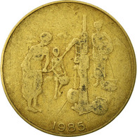 Monnaie, West African States, 10 Francs, 1985, Paris, TB+, Aluminum-Bronze - Costa De Marfil