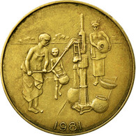 Monnaie, West African States, 10 Francs, 1981, Paris, TB+, Aluminum-Bronze - Costa D'Avorio