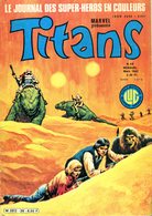 BD COMICS TITANS N° 38 EDITION LUG 1982 BE - Titans