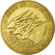 Monnaie, États De L'Afrique Centrale, 10 Francs, 1975, Paris, TTB - República Centroafricana