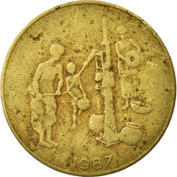 Monnaie, West African States, 10 Francs, 1987, Paris, TB, Aluminum-Bronze, KM:10 - Côte-d'Ivoire