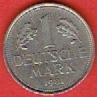 GERMANY # 1 MARK FROM 1981 - 1 Mark