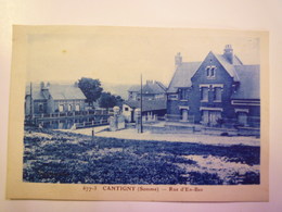 CANTIGNY  (Somme)  :  Rue D'EN-BAS   XXX - Other & Unclassified