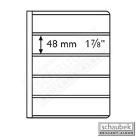 Schaubek EB48 Uniflex-Blatt - 5 Streifen, 48 Mm X 195 Mm Packung Zu 5 Stück - Autres & Non Classés