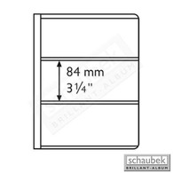 Schaubek EB84 Uniflex-Blatt - 3 Streifen, 84 Mm X 195 Mm Packung Zu 5 Stück - Autres & Non Classés