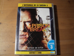 INTEGRALE PRISON BREAK SAISON 3. RETOUR EN ENFER... 2010 4 DVD POUR 13 EPISODES. - TV-Serien