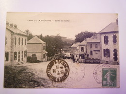 CAMP De LA COURTINE  (Creuse)  :  Sortie Du Camp   1922   XXX - La Courtine