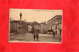 F2401 - MONTLUEL - 01 - Place Carnot La Poste - Montluel