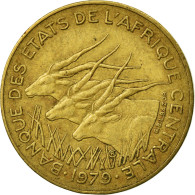 Monnaie, États De L'Afrique Centrale, 5 Francs, 1979, Paris, TTB - Central African Republic