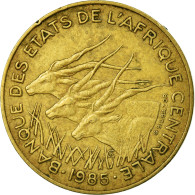 Monnaie, États De L'Afrique Centrale, 10 Francs, 1985, Paris, TTB - República Centroafricana