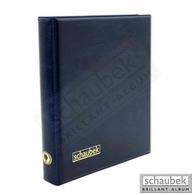 Schaubek Rb2073 Ringbinder Genius, Blau - Formato Grande, Fondo Negro