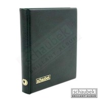 Schaubek Rb2074 Ringbinder Genius, Grün - Large Format, Black Pages