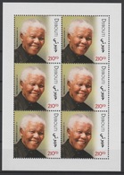 Djibouti Dschibuti 2018 Mi. ? M/S Joint Issue PAN African Postal Union Nelson Mandela Madiba 100 Years - Gemeinschaftsausgaben