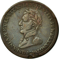 France, Jeton, Wellington, Victoire à Salamanque, 1812, TTB, Bronze - Autres & Non Classés