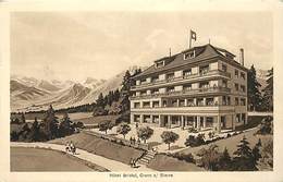 Suisse - Ref D589- Hotel Bristol A Crans Sur Sierre - Carte Bon Etat  - - Crans