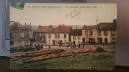 10 - Saint-Eloy-les-Mines - La Vernade, Place Des Fêtes (couleur) - Saint Eloy Les Mines
