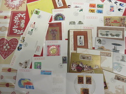 CHINE - Petit Lot De FDC Et Entiers Postaux : Enveloppes Et Cartes - Années 1989 Et 1990 - Lots & Serien