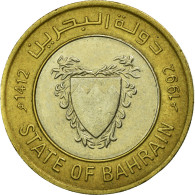 Monnaie, Bahrain, 100 Fils, 1992, TTB, Bi-Metallic, KM:20 - Bahreïn