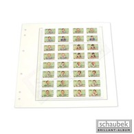 Schaubek Folienblatt SBL - 4 Streifen, 193 Mm X 60 Mm (Packung 5 Blatt) - Altri & Non Classificati