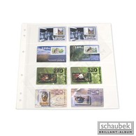 Schaubek Folienblatt SBL - 4 Streifen 256 Mm X 70 Mm (Packung 5 Blatt) - Autres & Non Classés