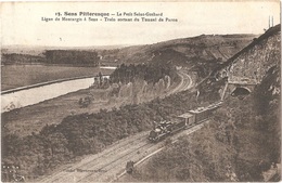 Dépt 89 - PARON - Ligne De Montargis à Sens - Train Sortant Du Tunnel De Paron - Petit St-Gothard - Cliché Rigoureau 13 - Paron