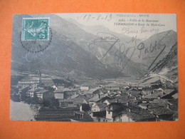 CPA  Vallée De La Maurienne Termignon Et Route Du Mont-Cenis 1913 - Val Cenis