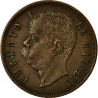 Monnaie, Italie, Umberto I, 2 Centesimi, 1900, Rome, TTB+, Cuivre, KM:30 - 1878-1900 : Umberto I