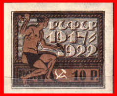 U.R.S.S.-  RUSIA –  SELL0 AÑO 1913 ANTIGUO SELLO DE RUSIA  OCTOBER REVOLUTION - Used Stamps