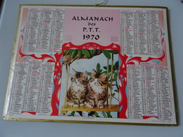 Almanach Ptt De 1970  Les Jumeaux - Grand Format : 1961-70