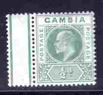 Gambie 1905 Neuf* + Bord De Feuille N°40,  TB  0,70 € (cote 4 €) - Gambia (...-1964)