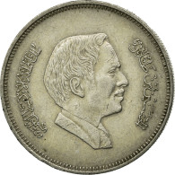 Monnaie, Jordan, Hussein, 50 Fils, 1/2 Dirham, 1984, TTB+, Copper-nickel, KM:39 - Jordanie