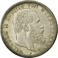 Monnaie, Etats Allemands, WURTTEMBERG, Wilhelm II, 2 Mark, 1908, Freudenstadt - Andere & Zonder Classificatie