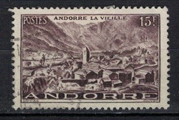 ANDORRE         N°  YVERT    132   OBLITERE       ( O 01/05 ) - Gebraucht