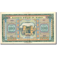 Billet, Maroc, 100 Francs, 1943, 1943-08-01, KM:27A, TTB+ - Maroc