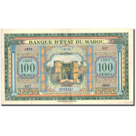 Billet, Maroc, 100 Francs, 1943, 1943-08-01, KM:27A, TTB+ - Morocco