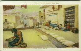 NEW YORK - THE AMERICAN MUSEUM OF NATURAL HISTORY - HOPI INDIAN GROUP - 1930s (BG2195) - Museums